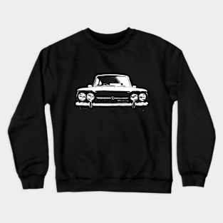 Sunbeam Stiletto 1970s British classic car monoblock white Crewneck Sweatshirt